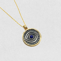 Lapis Eye Necklace