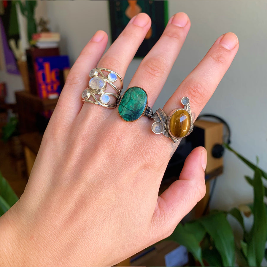 Tiger Eye Ring