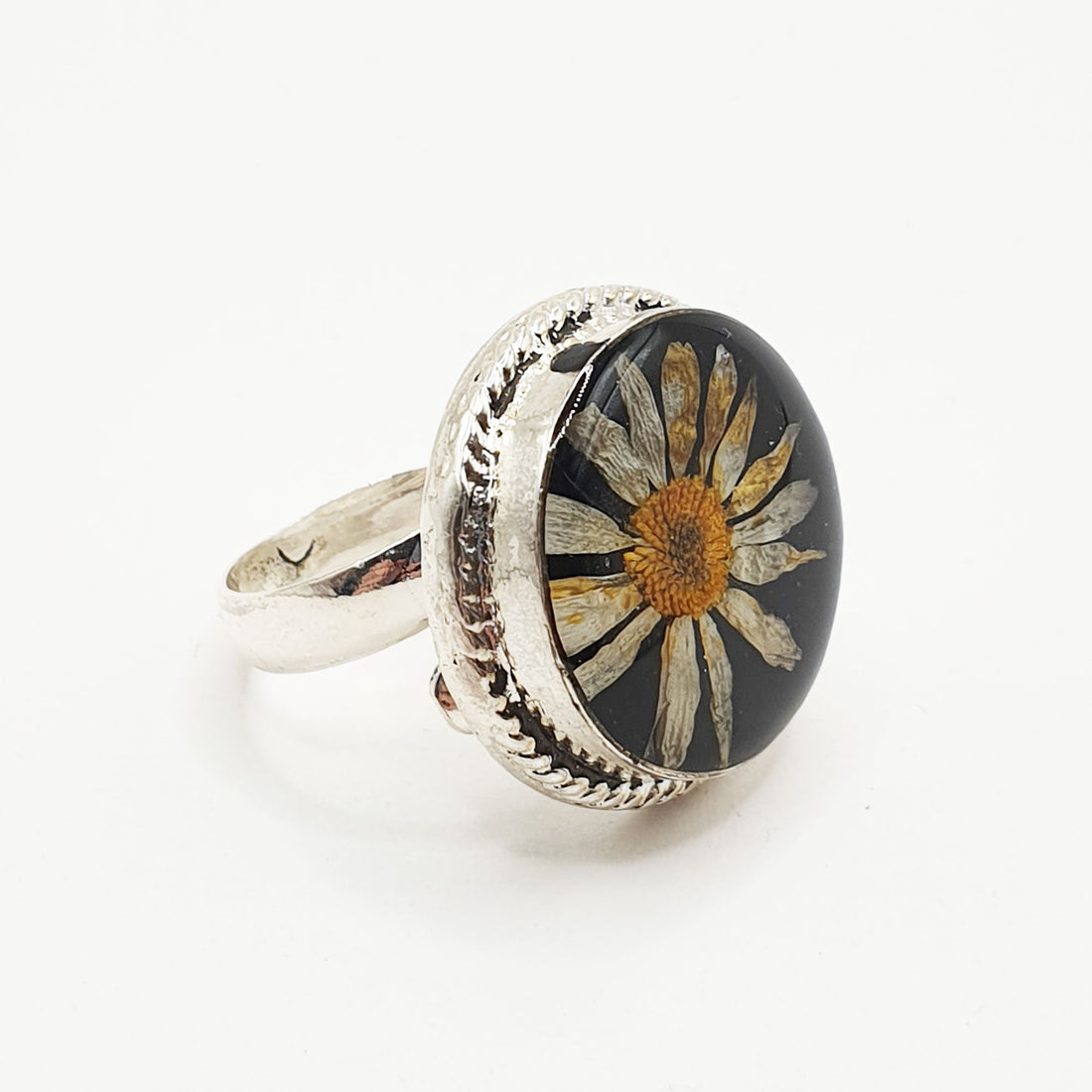 Daisy Silver Ring