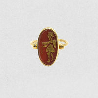 Carnelian Warrior Ring