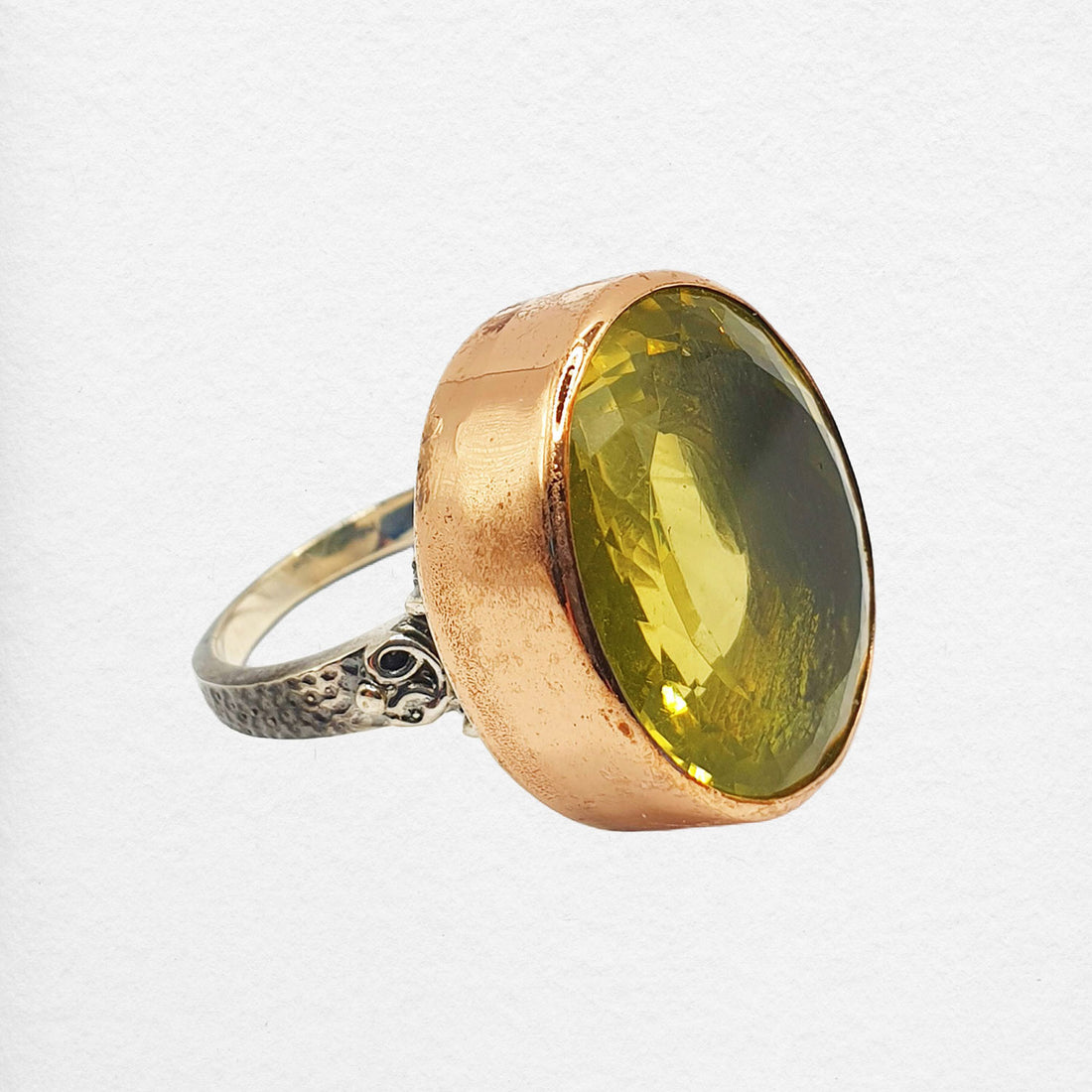 Lemon Topaz Ring