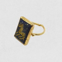 Golden Deer Ring