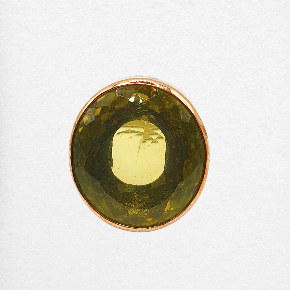 Lemon Topaz Ring