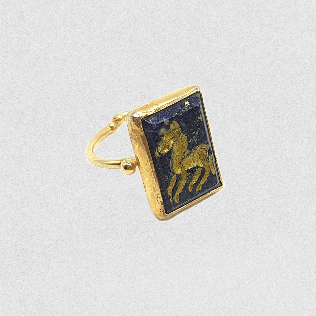 Golden Deer Ring