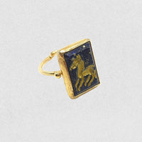 Golden Deer Ring