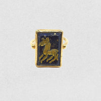 Golden Deer Ring
