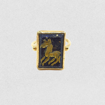 Golden Deer Ring