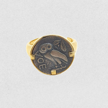 Athena’s Owl Ring