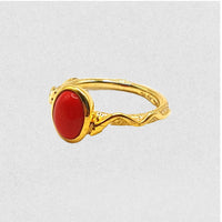 Coral Wave Ring