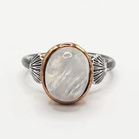 Moon and Shell Ring