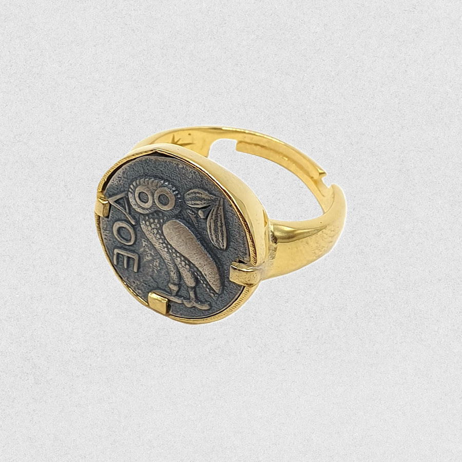 Athena’s Owl Ring
