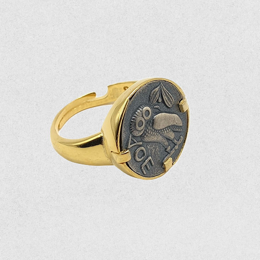 Athena’s Owl Ring