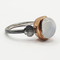 Moon and Shell Ring