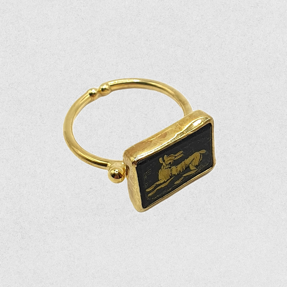 The Golden Ram Ring