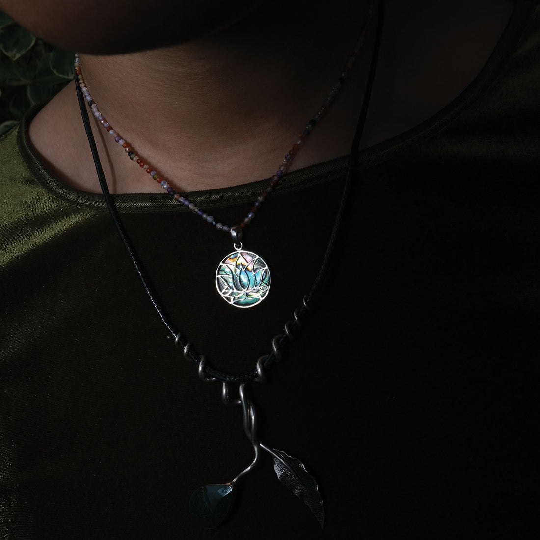 Lotus Necklace