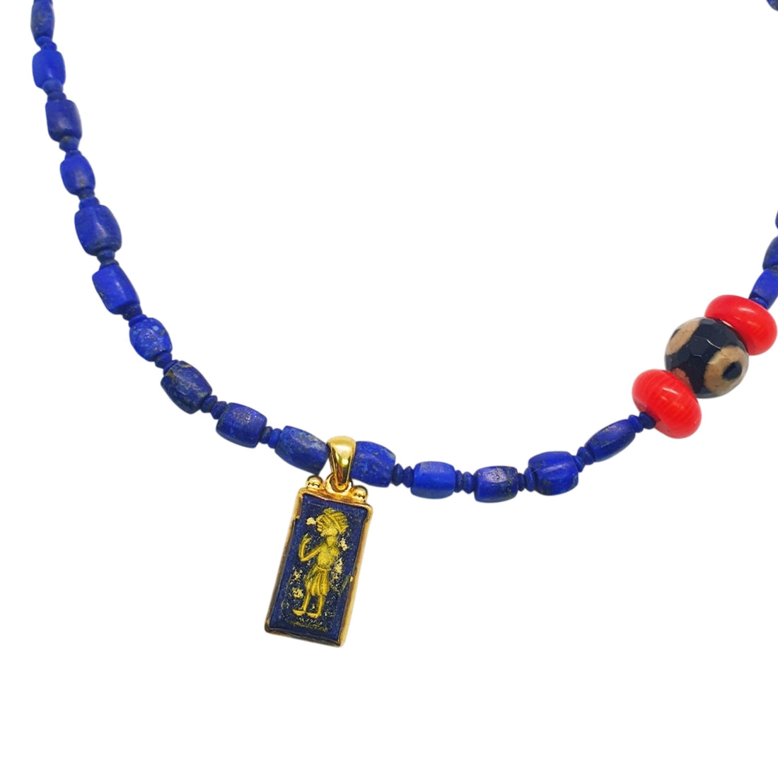 Blue Muse Necklace